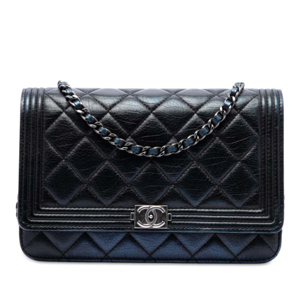 Chanel Boy Wallet On Chain Quilted #336220C27B